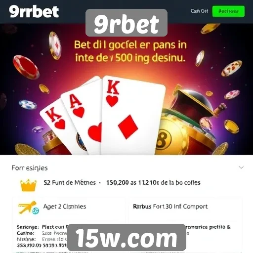 Promoções e bônus disponíveis no 9rbet